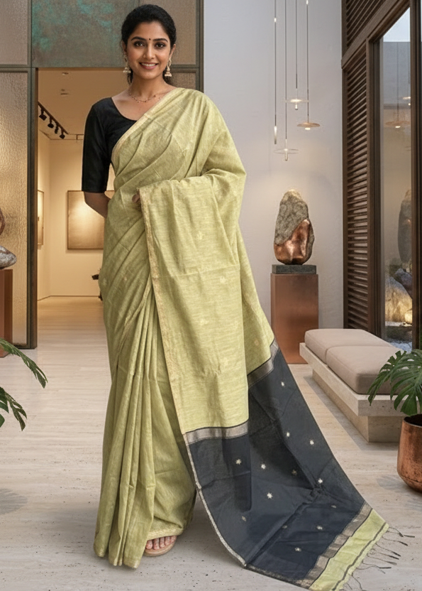 Maheshwari Cotton Saree SL174