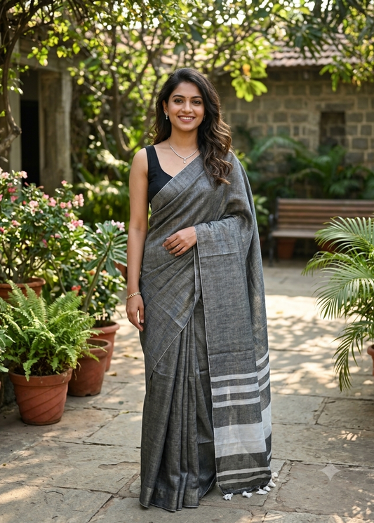 Southloom Tissue Mul Cotton Saree SL215TISSUE