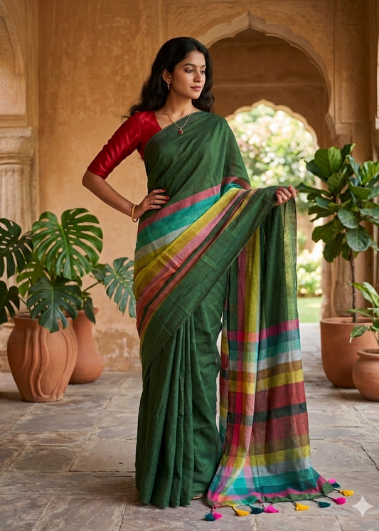 Kerala Mul Cotton Soft Fabric Saree SL215