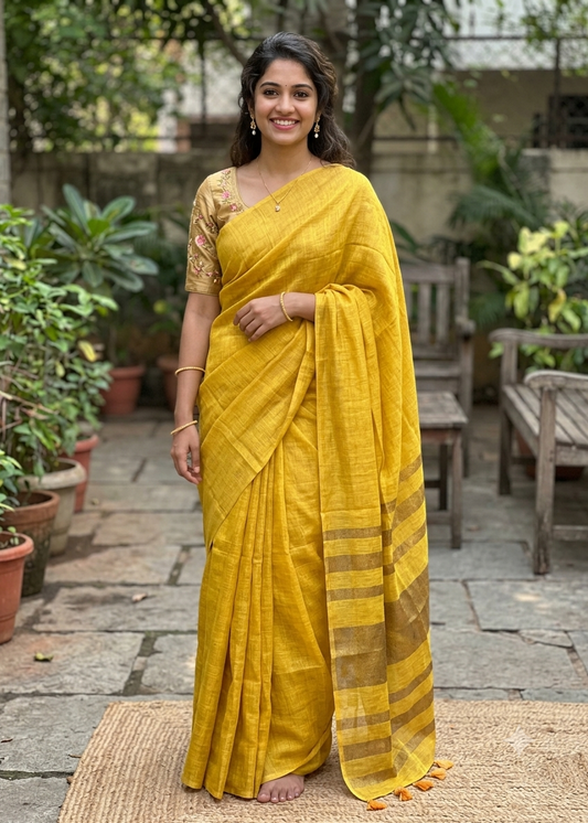 Southloom Tissue Mul Cotton Saree SL215TISSUE