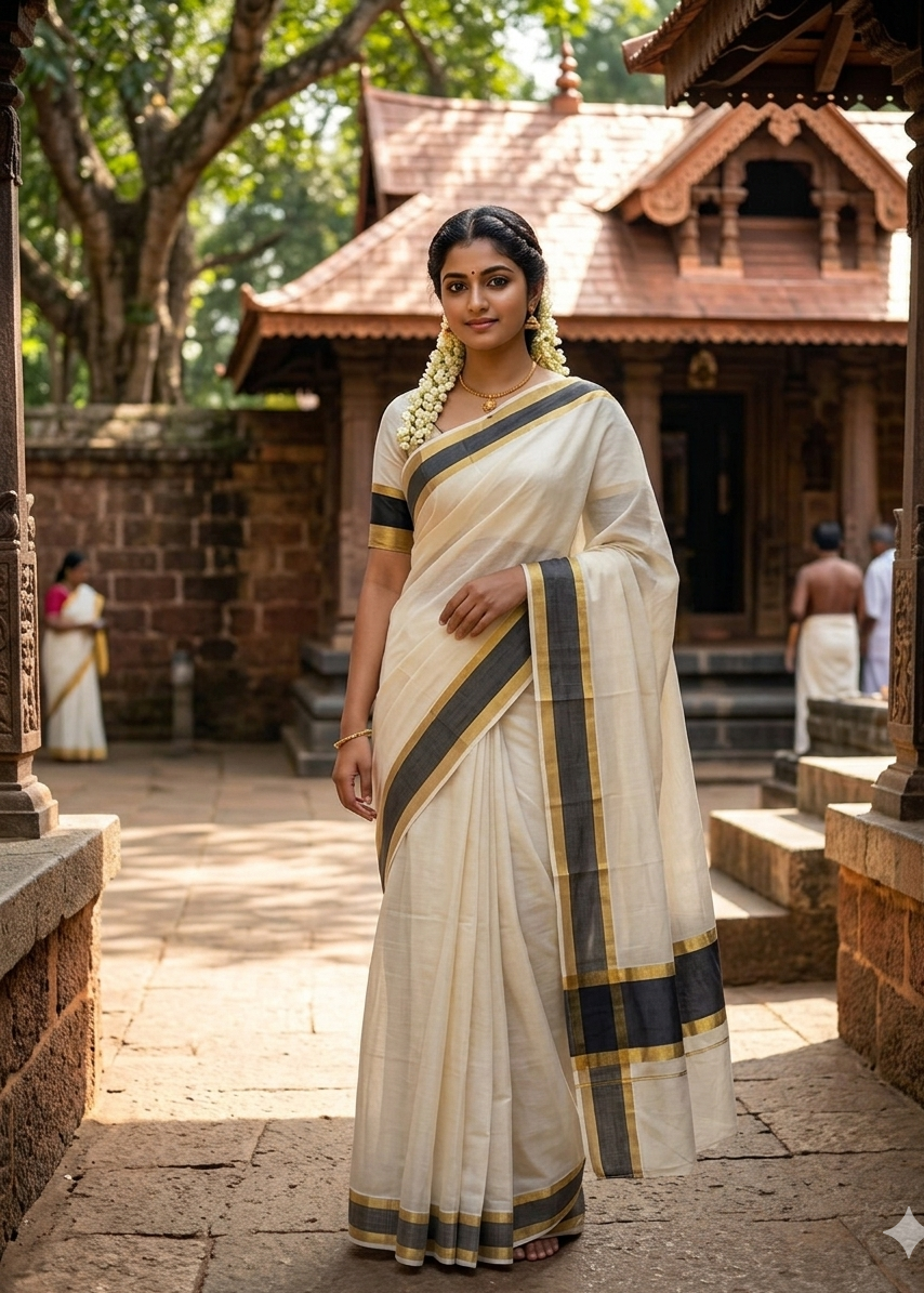 Southloom Kerala Cotton Saree SL460
