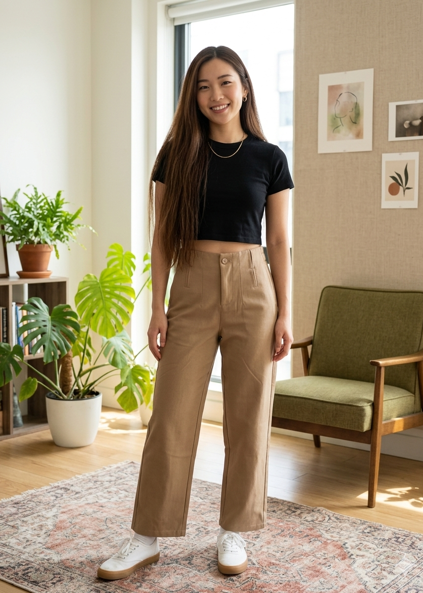 Korean Formal Pant For Women SL294