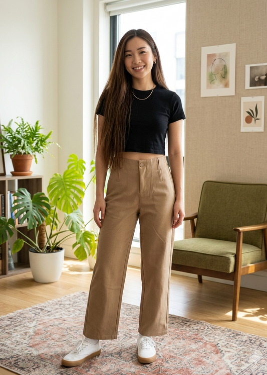 Korean Formal Pant For Women SL294
