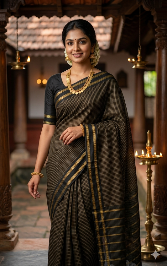 Black Kalyani Cotton SL236