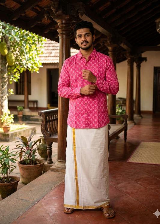 Cotton Printed Full Sleeve Shirt SL234