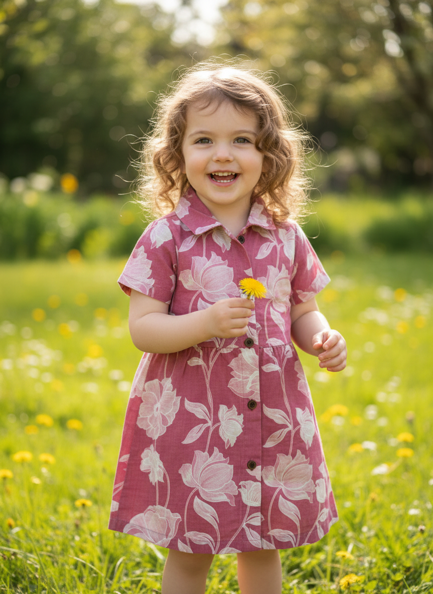 Jaipur Printed Frocks For Girls