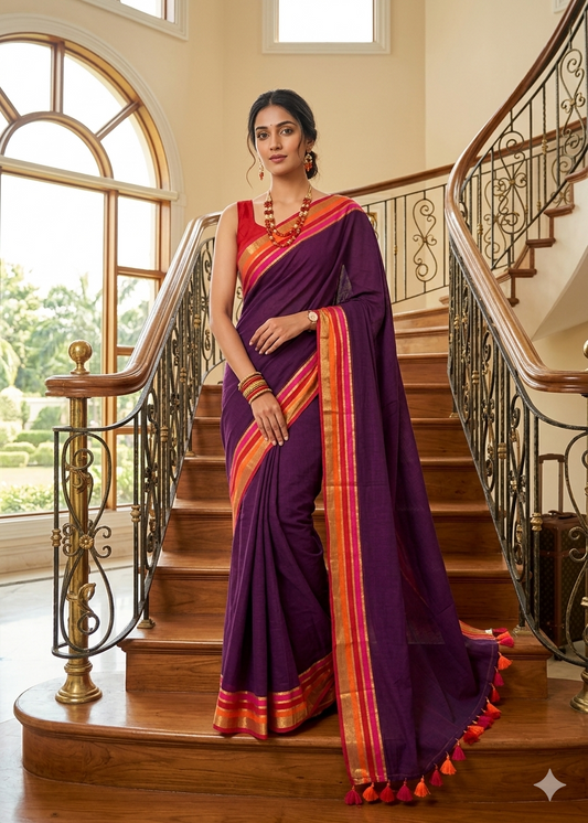 Kerala Mul Cotton Soft Fabric Saree SL215