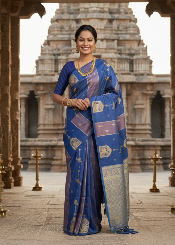 Semi Soft Silk Saree SL228