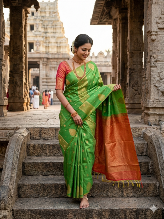 Semi Soft Silk Saree SL228
