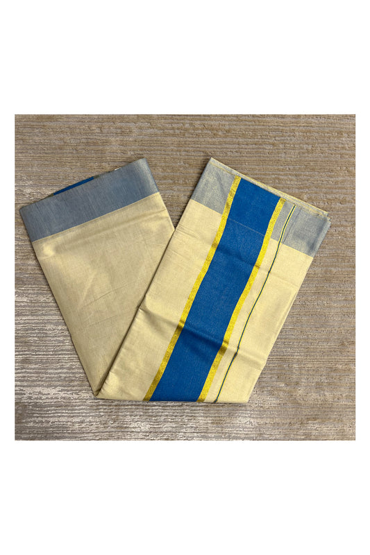 Southloom Kerala Tissue Kasavu Saree