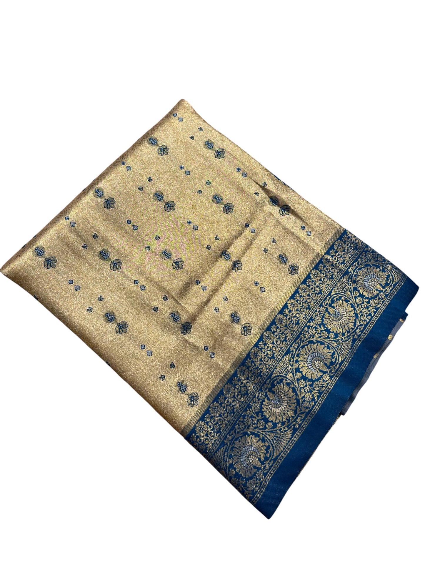 Southloom Semi Silk Saree with Woven Work on Body and Borders