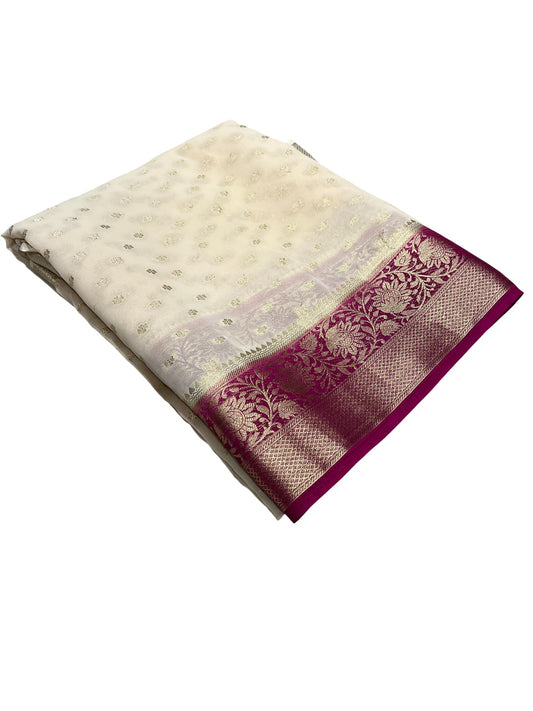 Southloom Georgete Banarasi Silk Saree