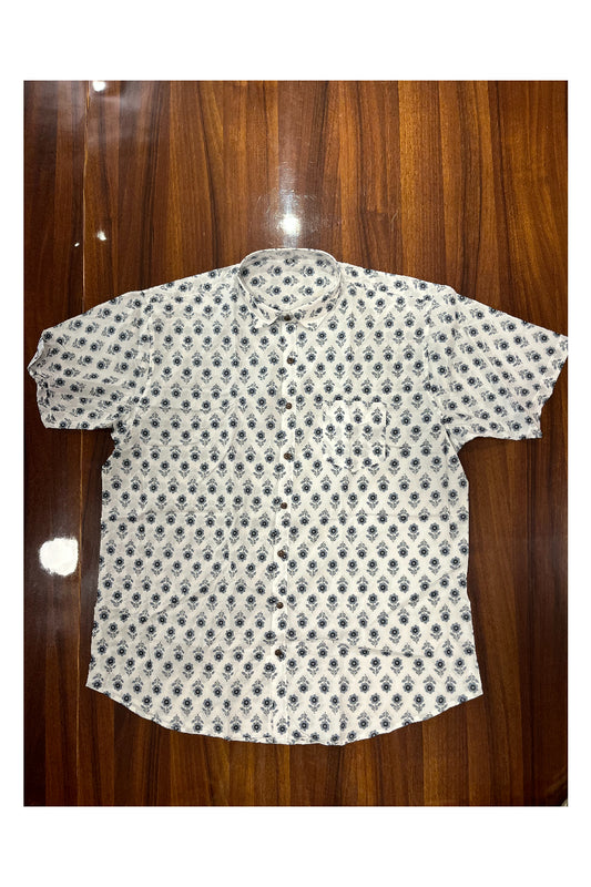 Southlooom Jaipur Pure Cotton Printed Shirt For Men (4XL)