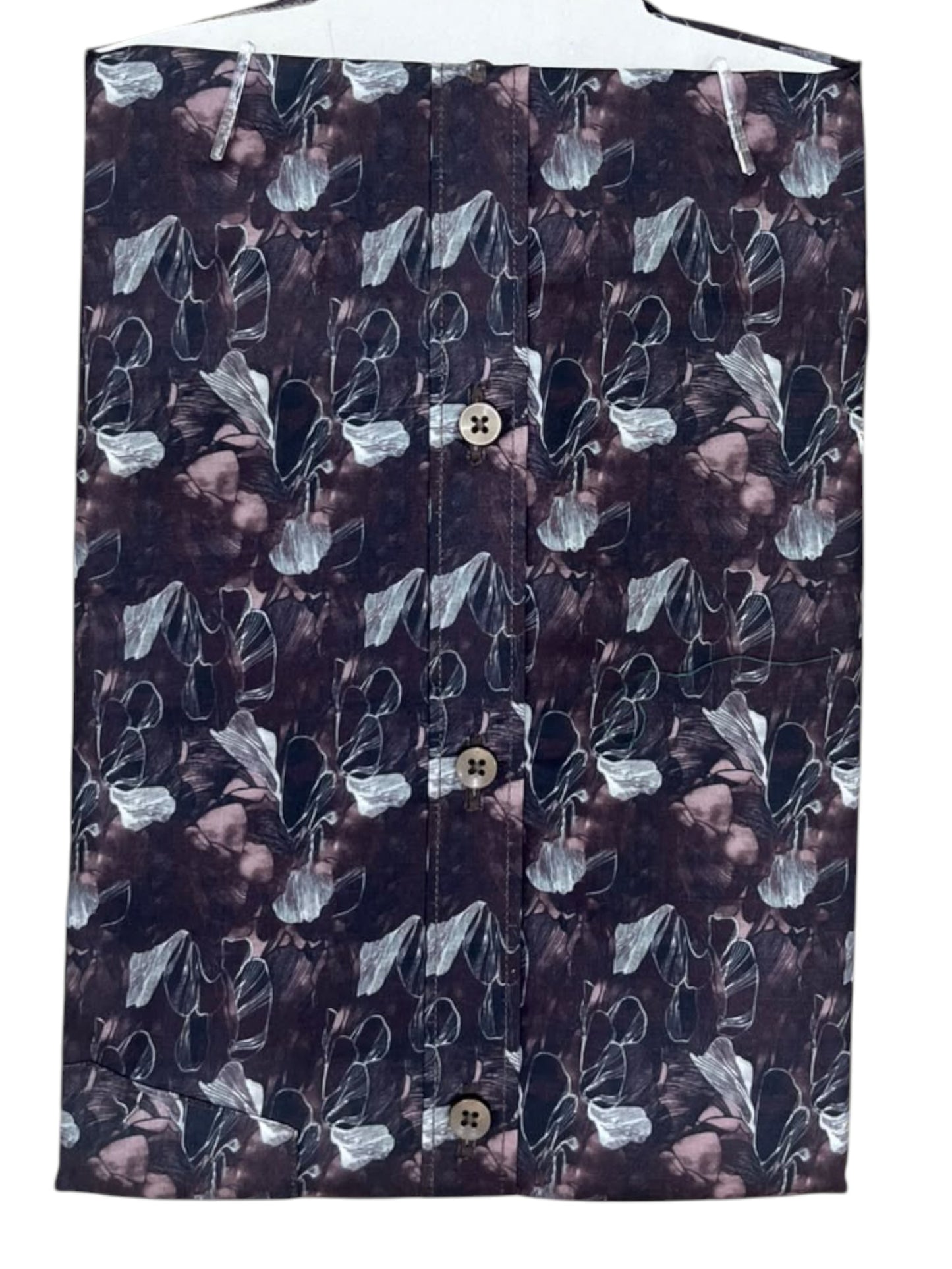Southloom Pure Cotton Brown printed Shirt SLSHIRT 40HS
