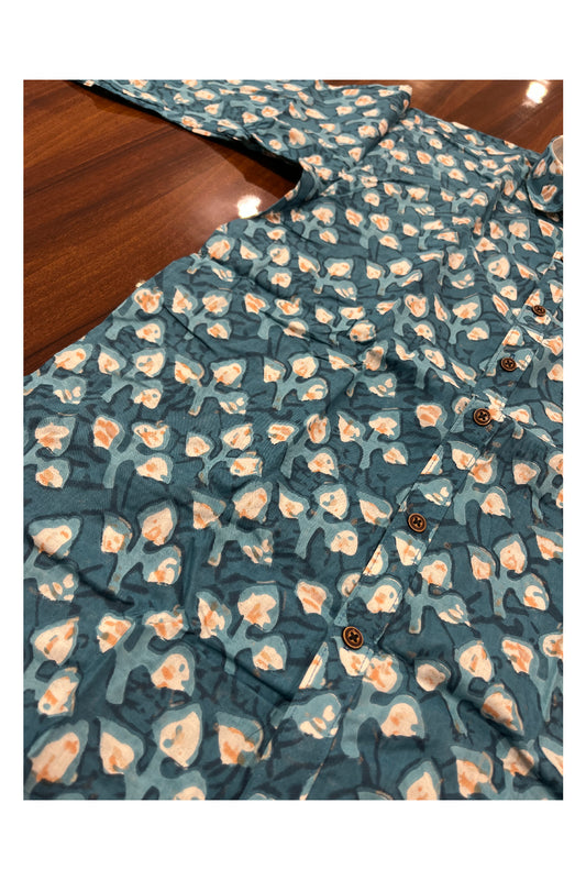 Southloom Jaipur Pure Cotton Printed Shirt For Men (Medium)