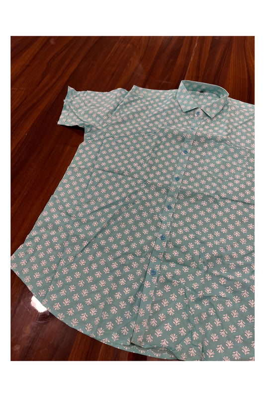 Southloom Jaipur Pure Cotton Printed Shirt For Men (5XL)