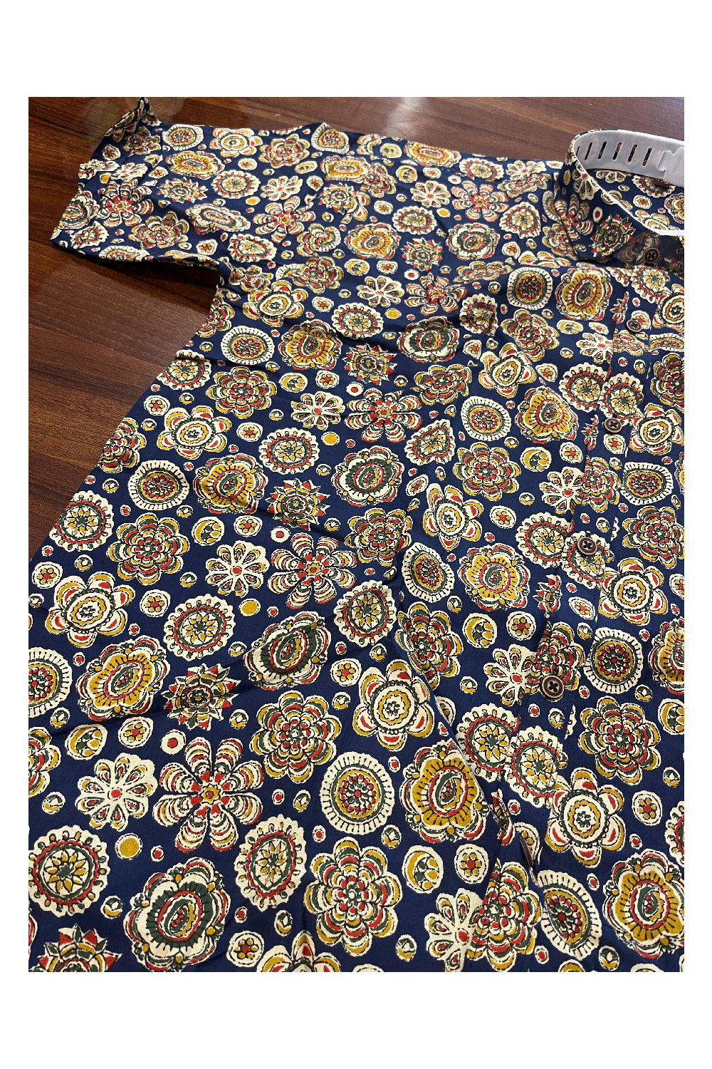 Southloom Jaipur Pure Cotton Printed Shirt For Men (XL)