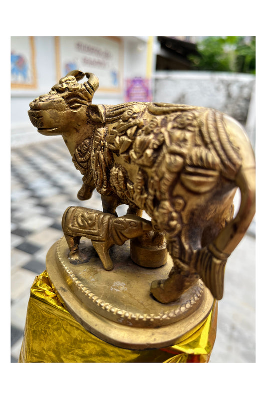 Southloom Solid Brass Handmade Nandi Handicraft