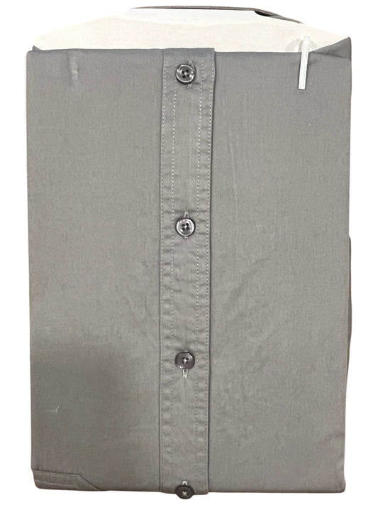 Southloom Pure Cotton Grey plain Shirt (42 HS)