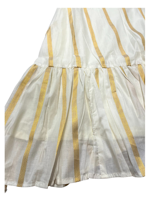 Southloom Kerala Cottan  Pavada Blouse  for Kids