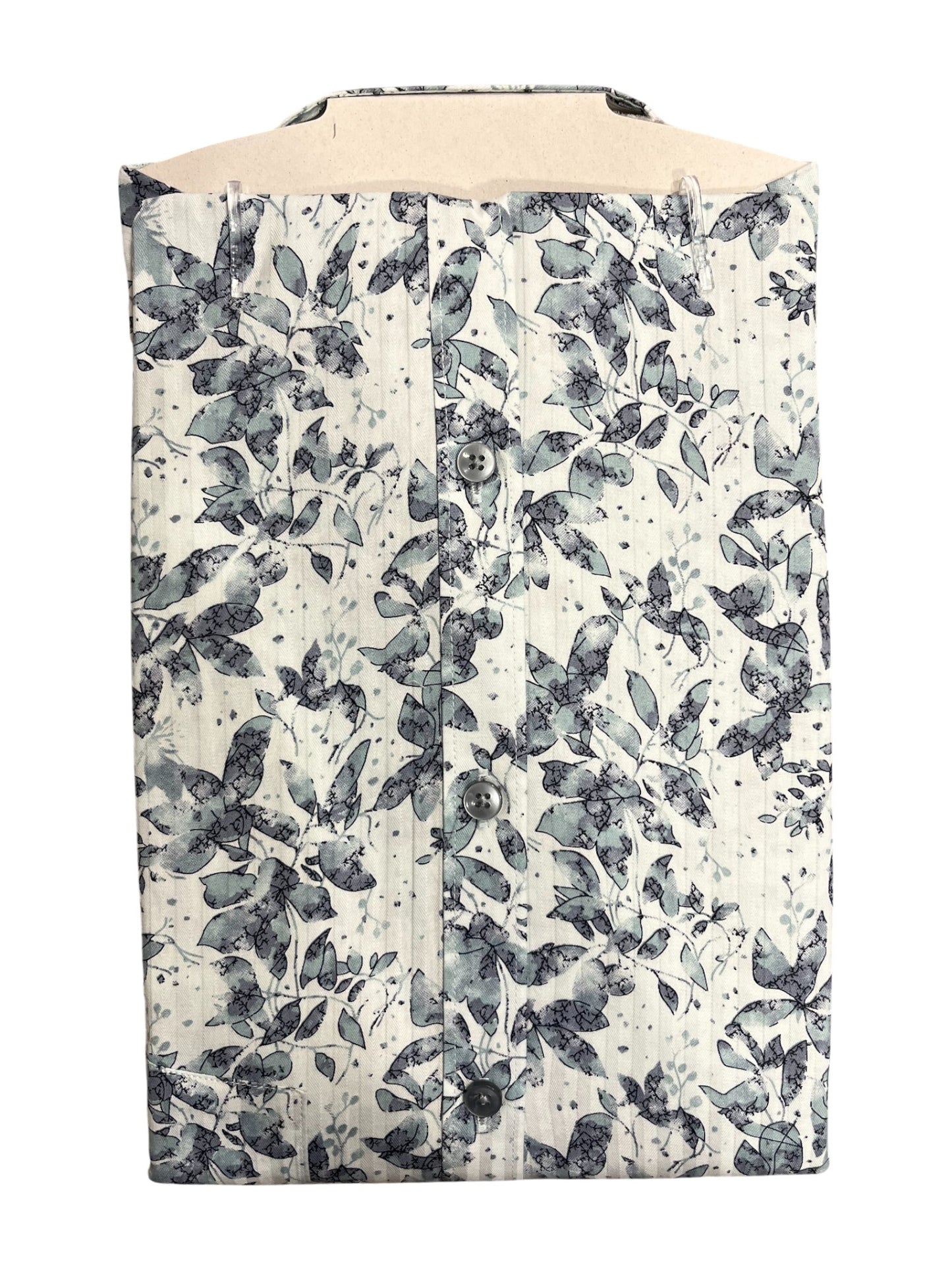 Southloom Pure Cotton Blue Printed Shirt(XL FS)