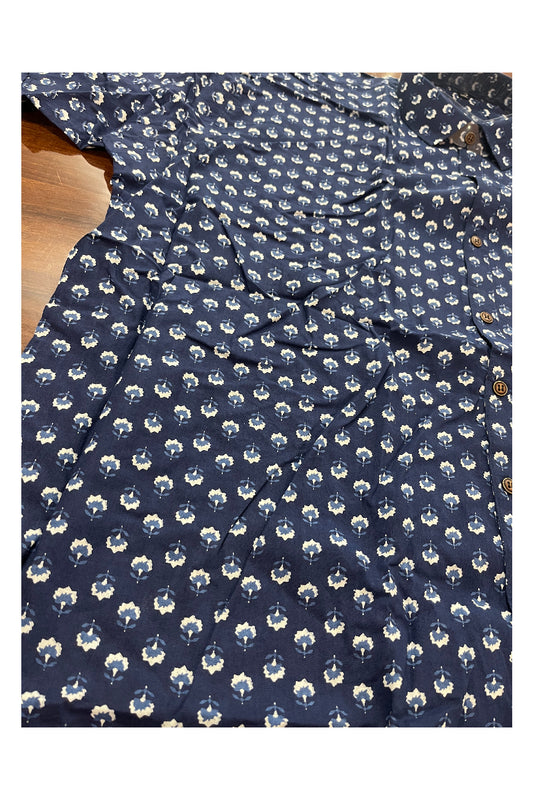 Southloom Jaipur Pure Cotton Printed Shirt For Men (5XL)