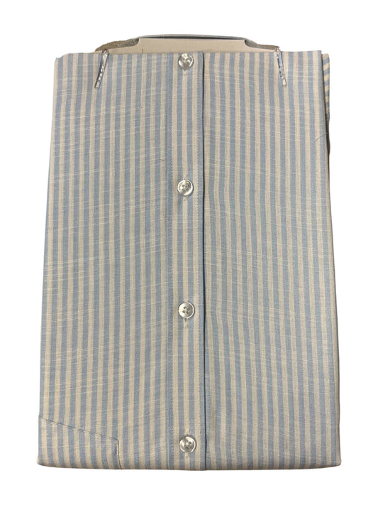 Southloom Pure Cotton Blue Lines Shirt (40 FS)