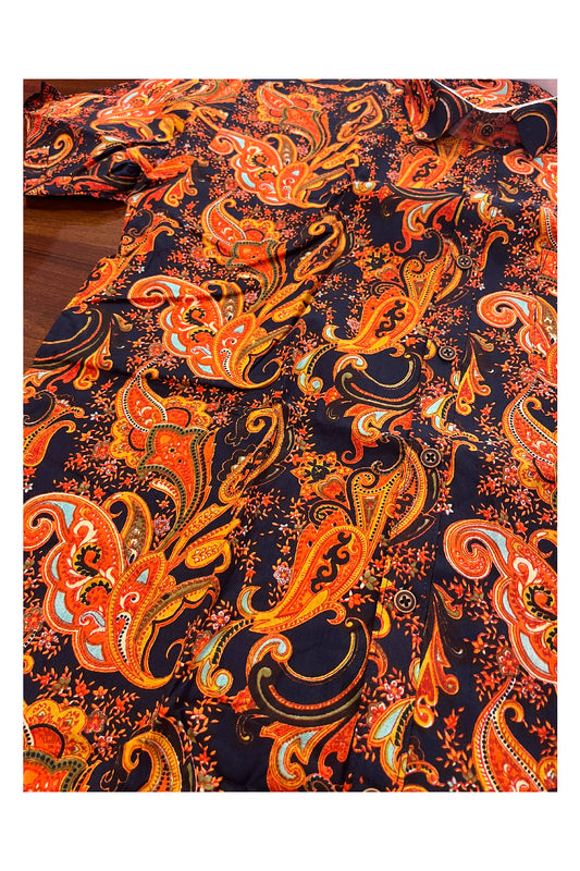 Southloom Jaipur Pure Cotton Printed Shirt For Men (Large)