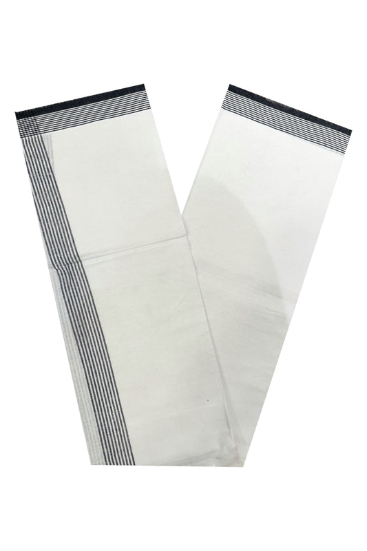 Southloom White Single Mundu / Lungi (South Indian Kerala Dhoti)