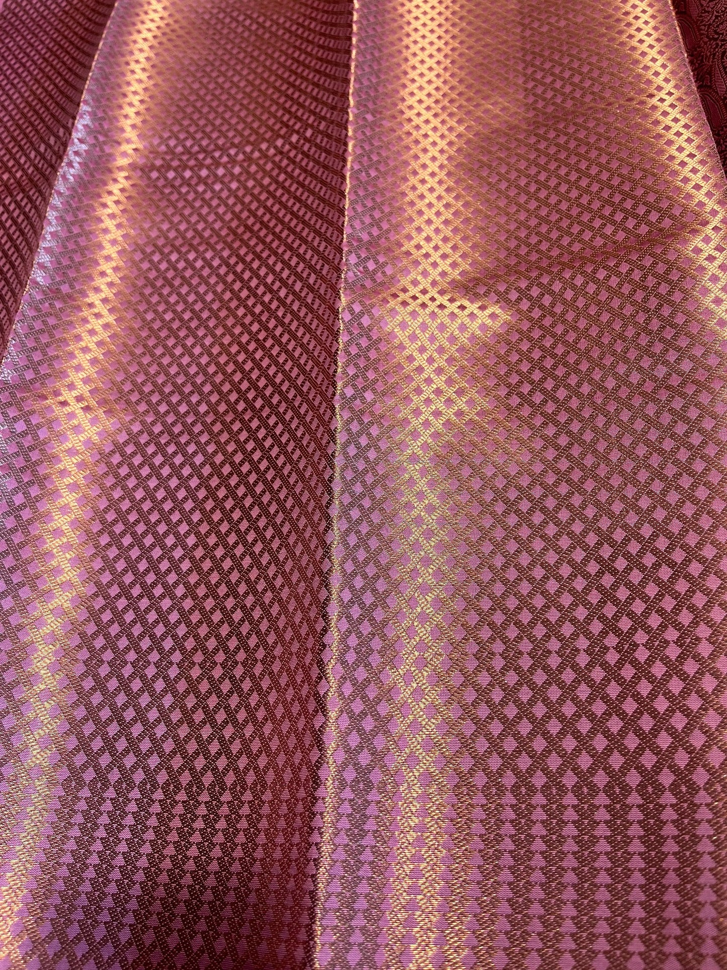 Southloom Premium Semi Silk Zari Work Brocade Saree in Bridal Pink with Matching Pallu