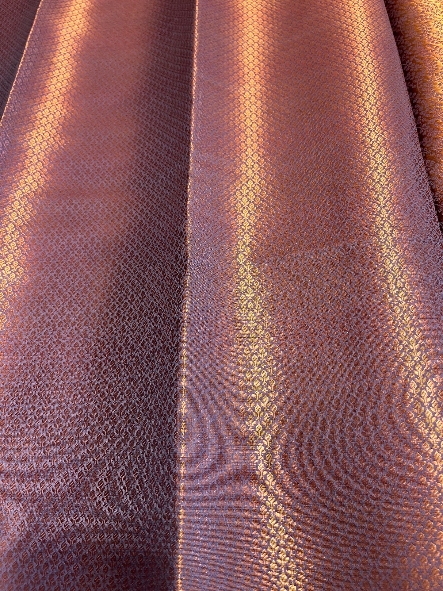 Southloom Premium Semi Silk Zari Work Brocade Saree in Bridal Brown with Matching Pallu