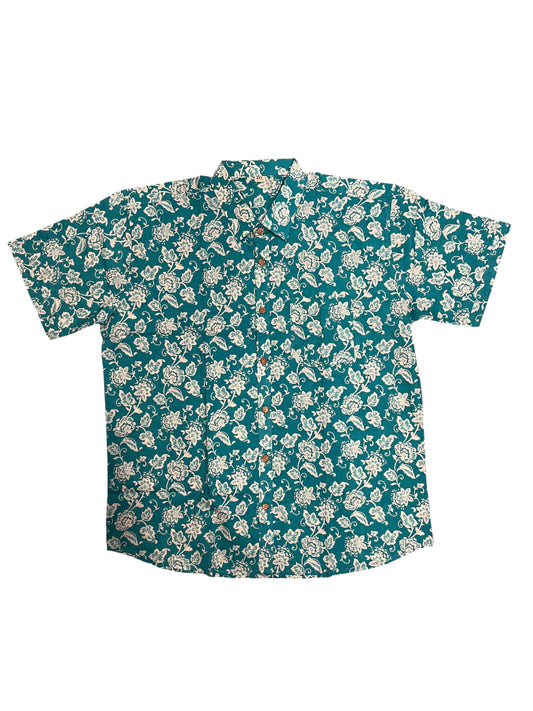 Southloom Jaipur Pure Cotton Printed Shirt For Men (4XL)