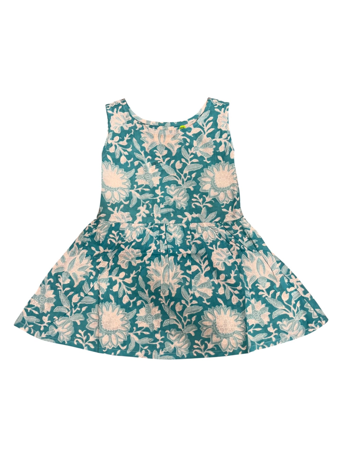 Southloom Pure Cotton Jaipur Printed Frocks for Girls (Age 1-2)