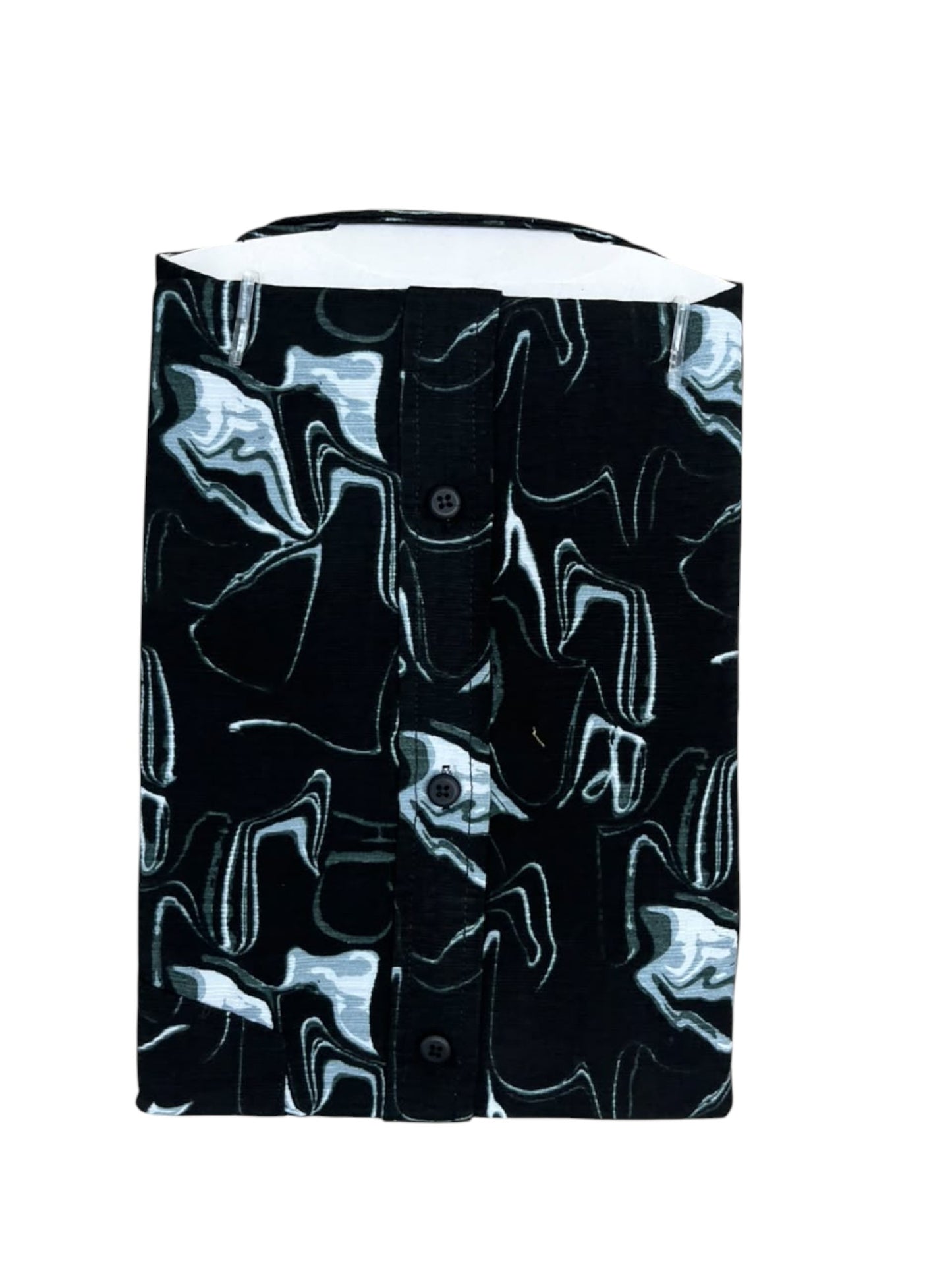 Southloom Pure Cotton Black Printed Shirt SLSHIRT 40 FS