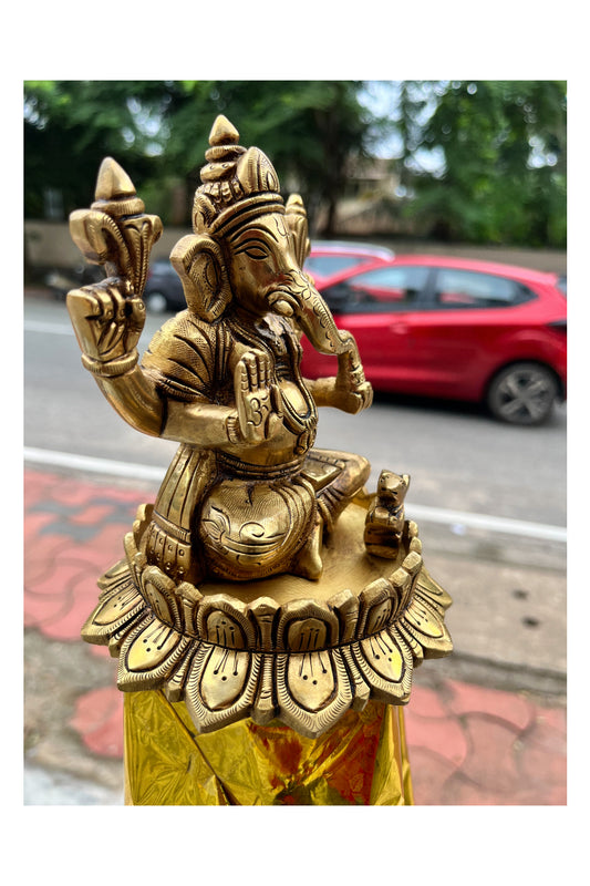 Southloom Solid Brass Handmade Lord Ganesha Handicraft