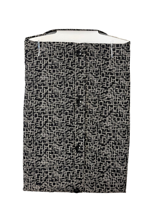 Southloom Pure Cotton Black Printed Shirt (40 HS)