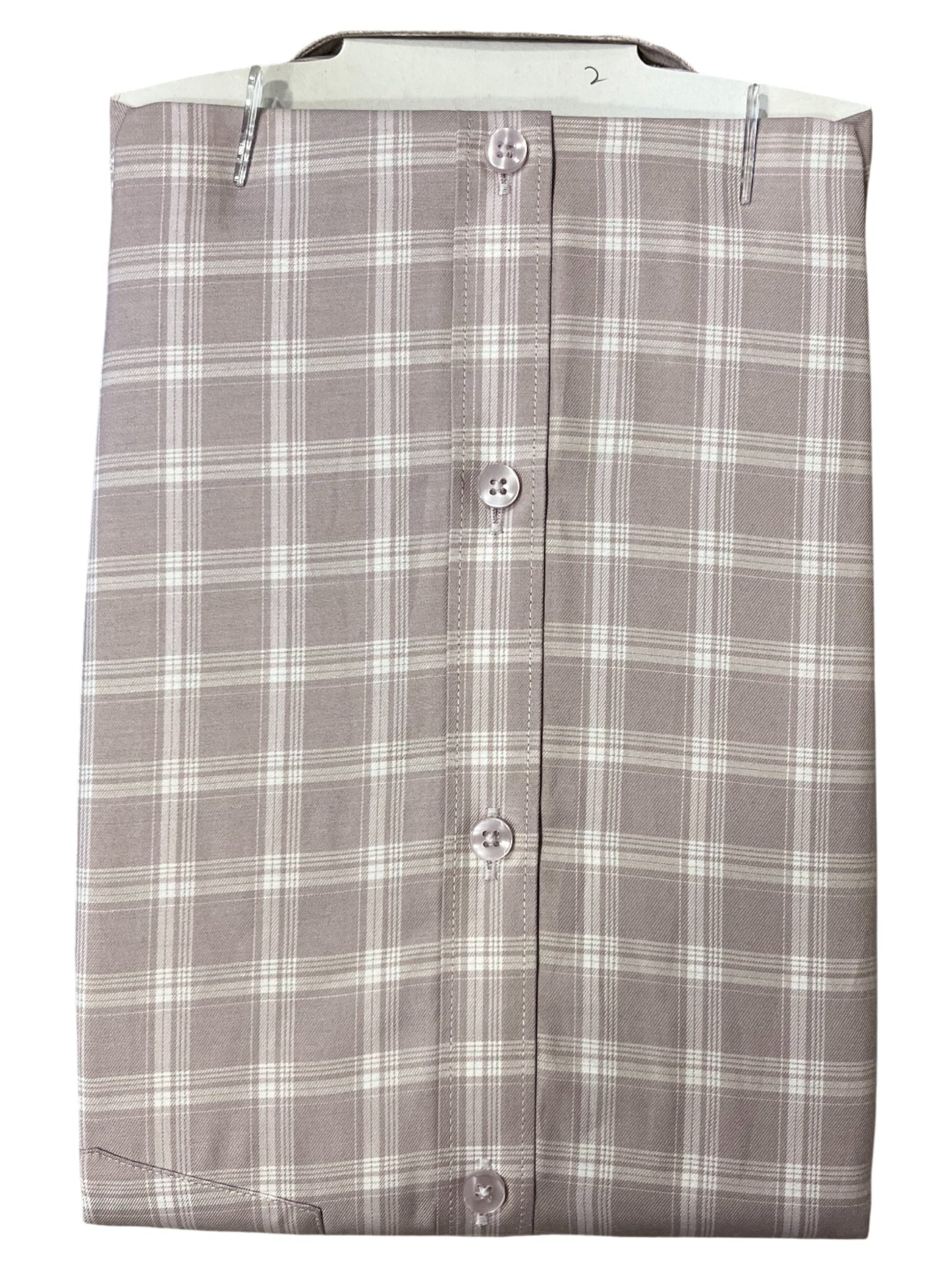 Southloom Pure Cotton Brown Cheack Shirt (40 FS)