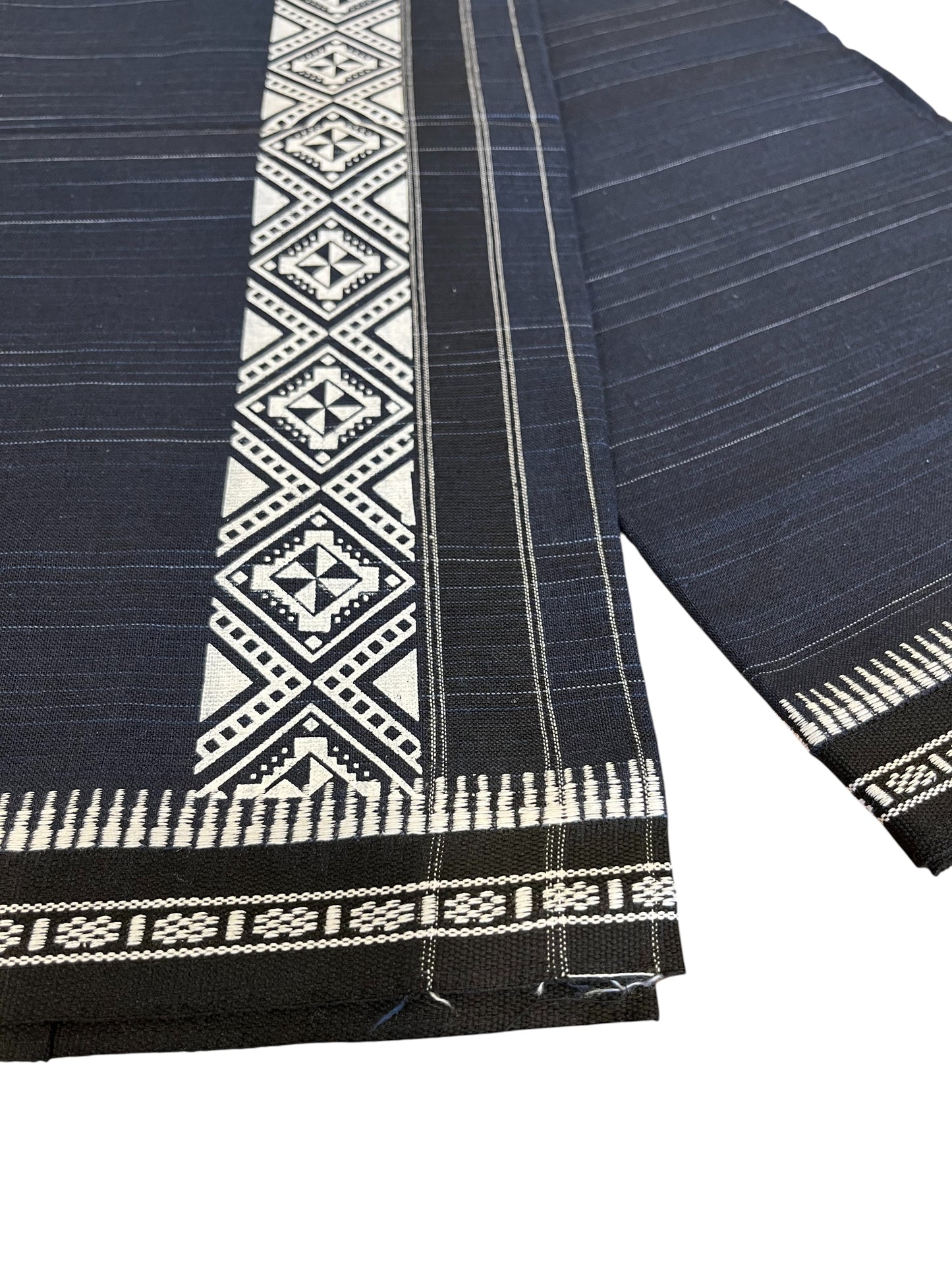 Southloom Blue Printed Single Mundu / Otta Mundu / Lungi (South Indian Kerala Dhoti)