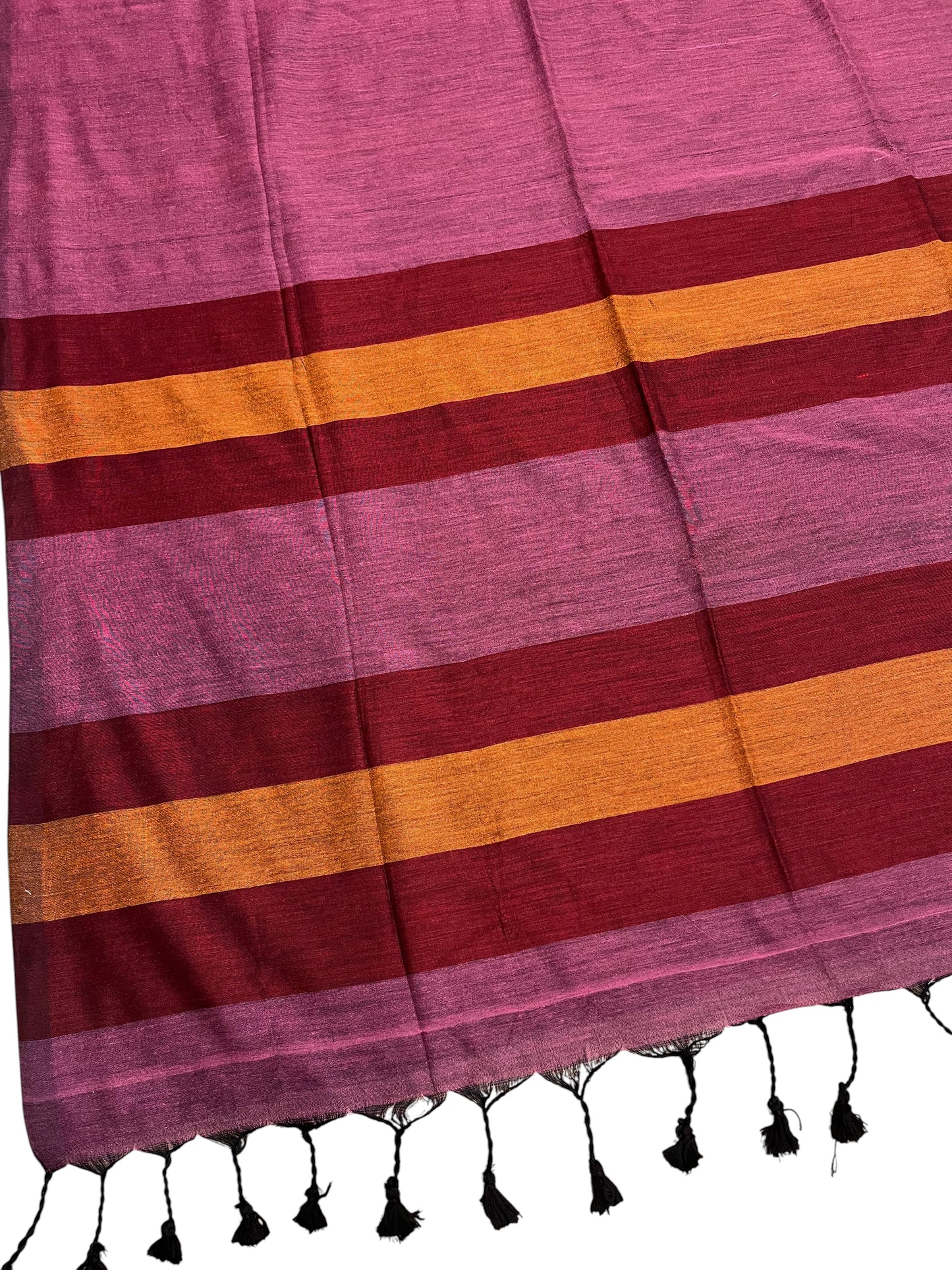 Southloom Mul Cotton 120 x 120 Soft Fabric Saree in Purple Colour