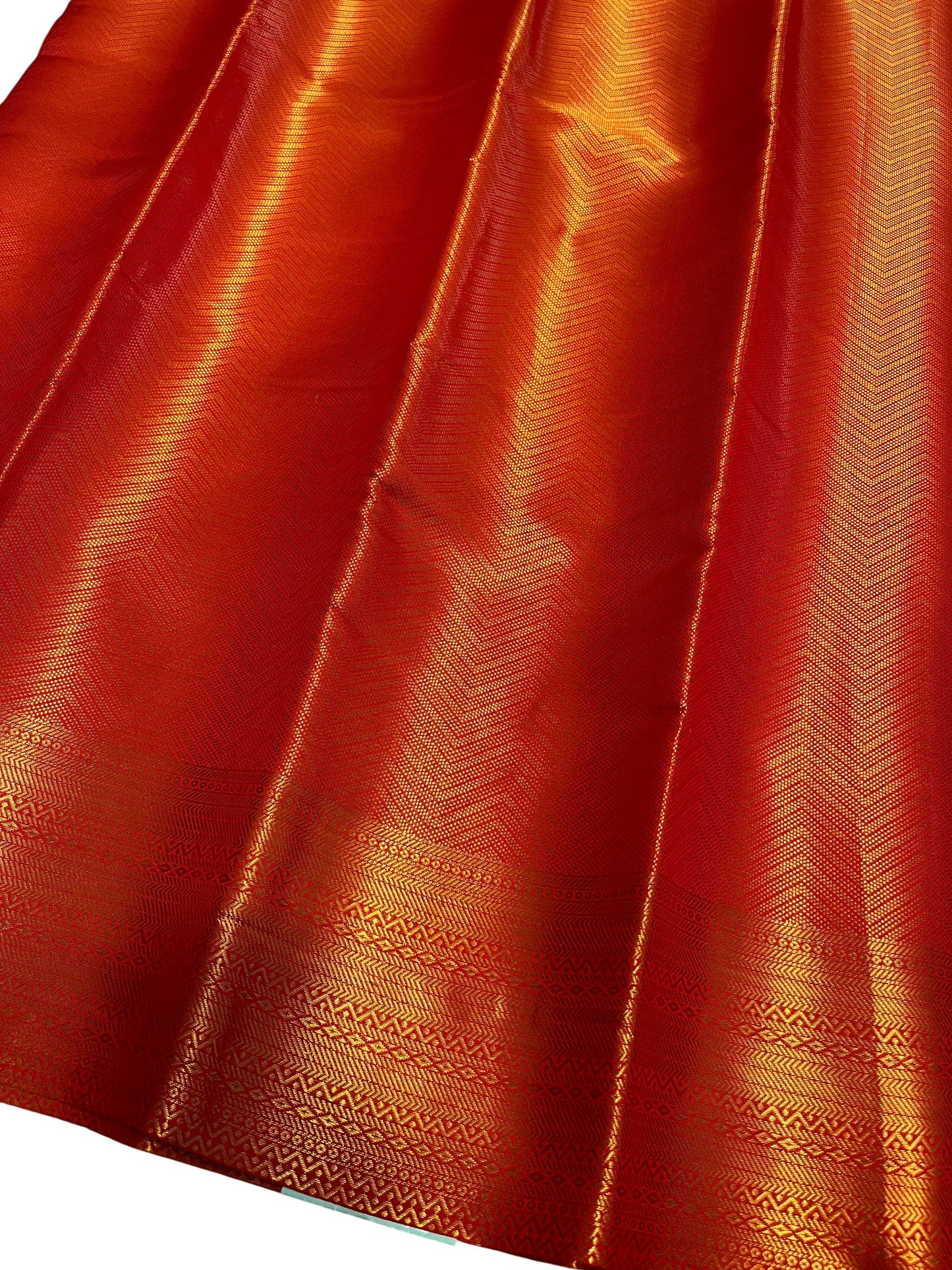 Southloom Semi Silk Brocade Bridal Saree WIth Woven Borders