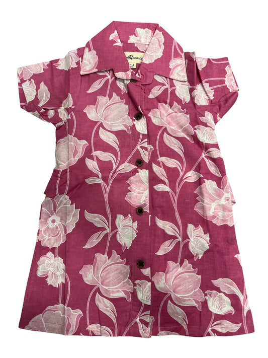 Southloom Pure Cotton Jaipur Printed Frocks for Girls (Age 1-2)