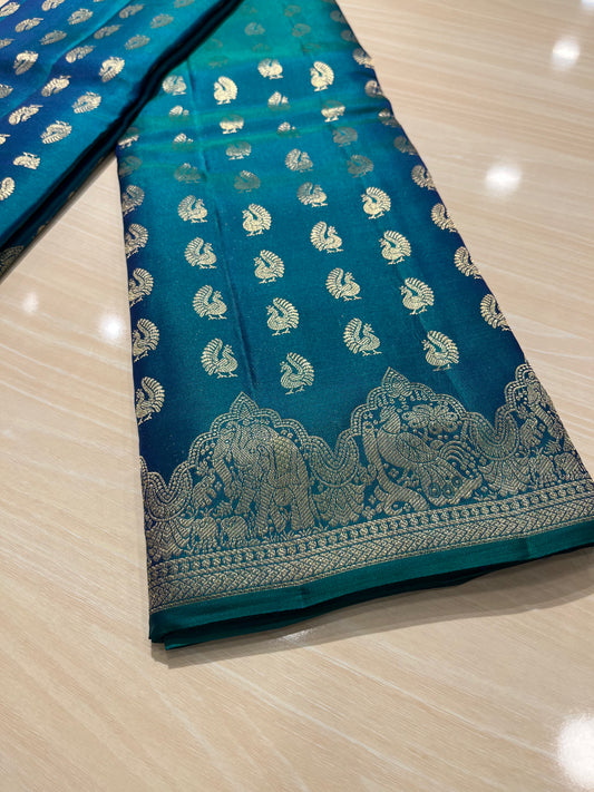 Pure Handloom Kanchipuram Bridal Saree SL121