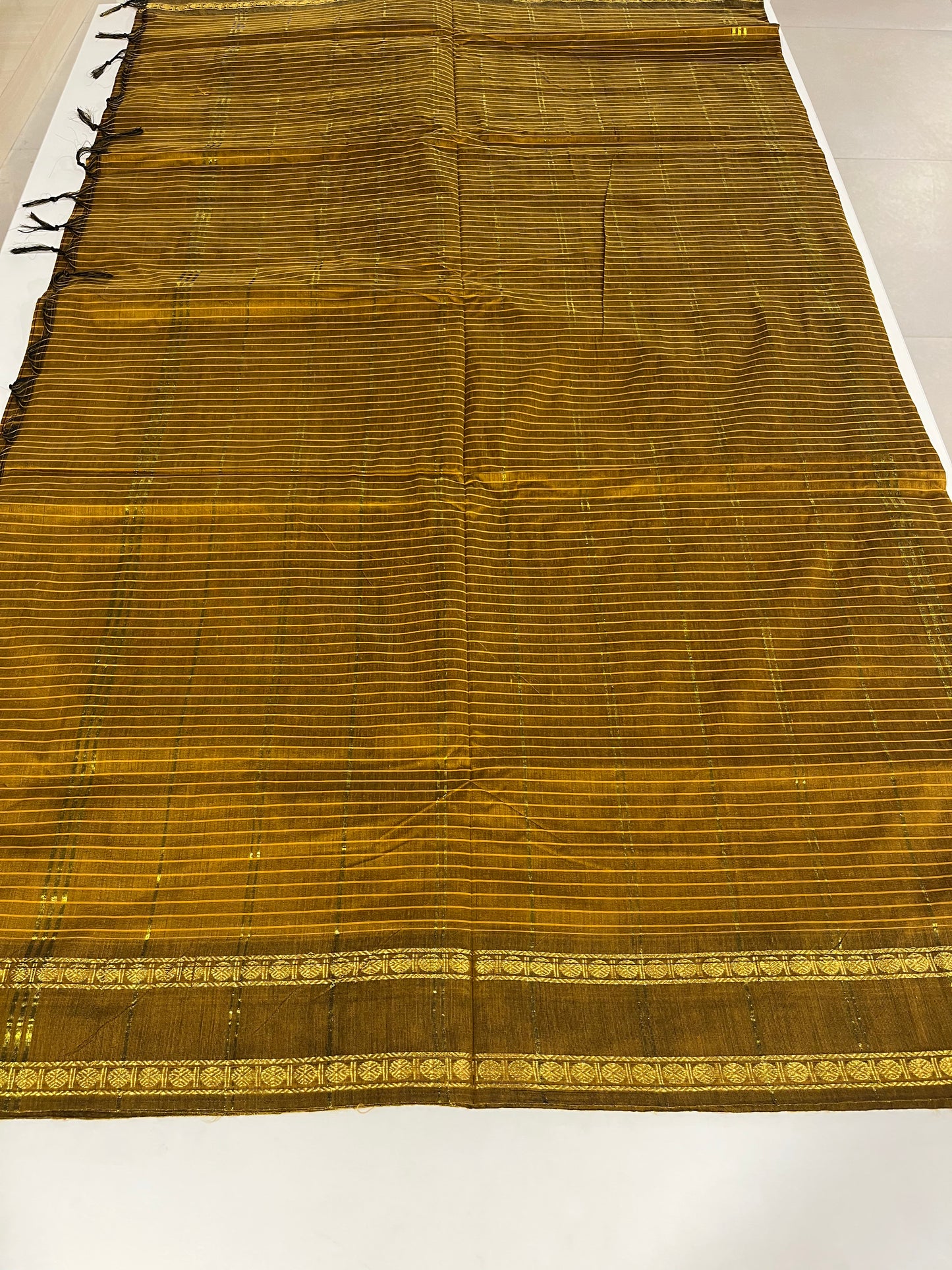 Brown Kalyani Cotton Saree SL166