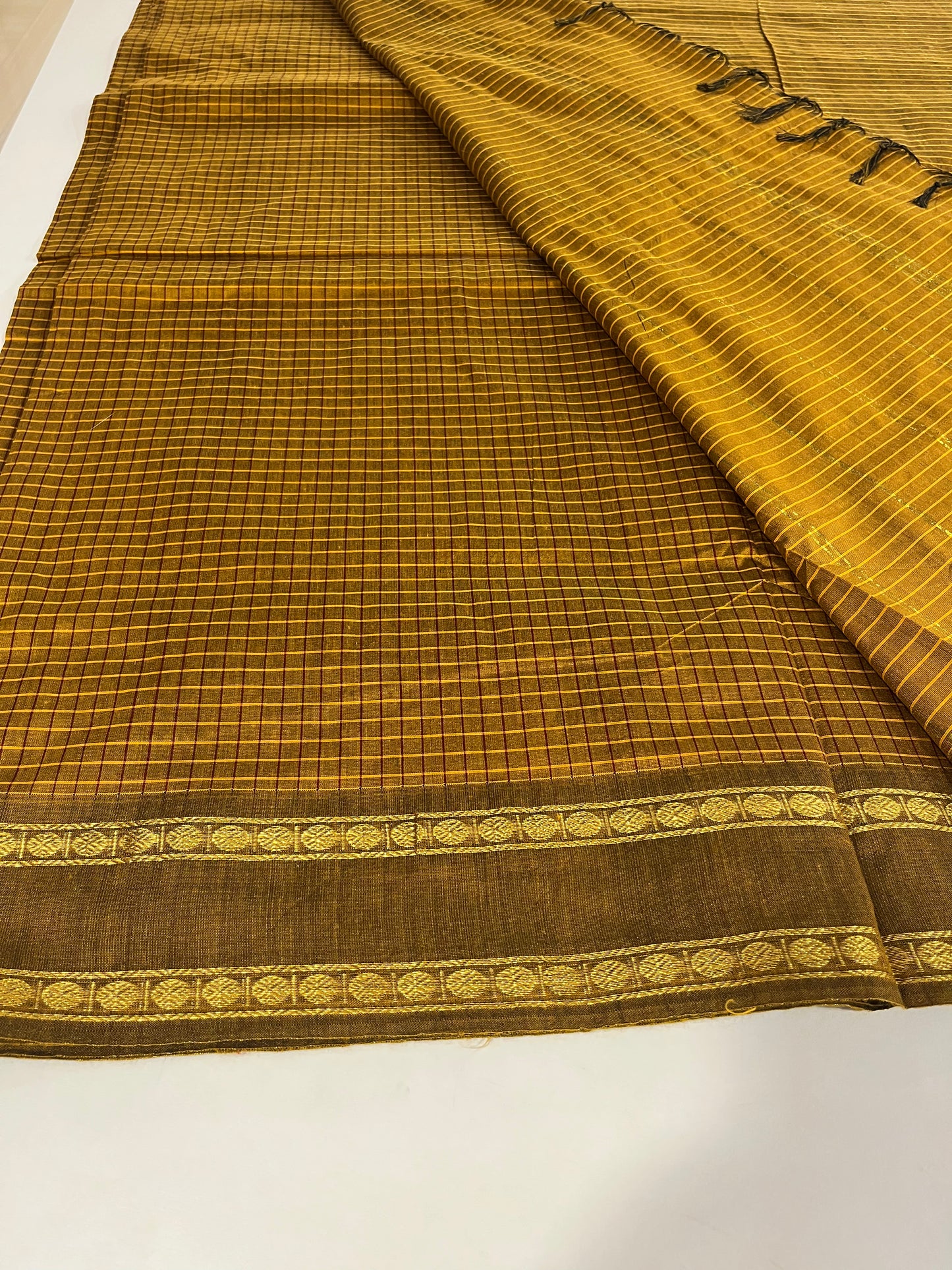Brown Kalyani Cotton Saree SL166