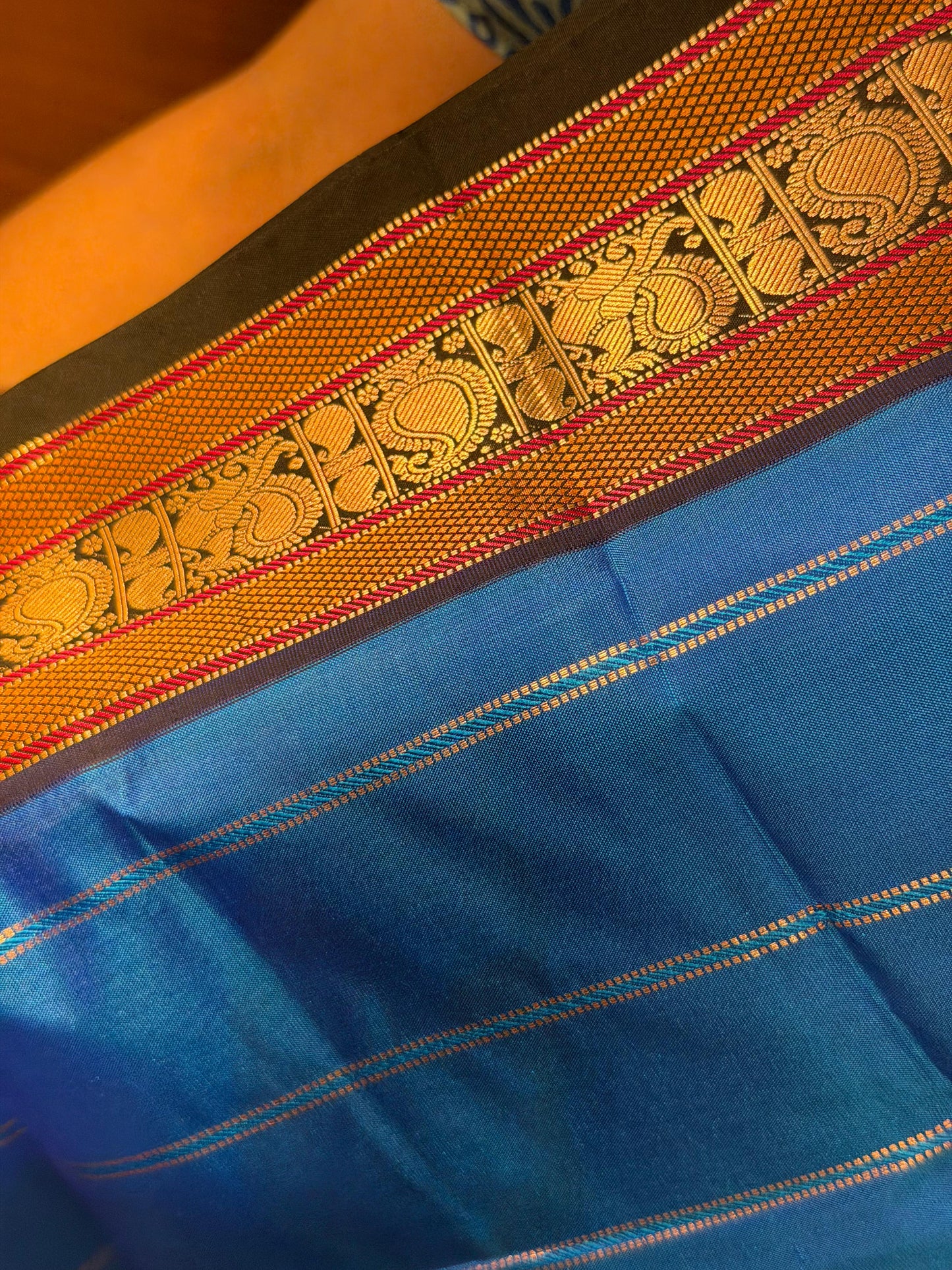 Pure Handloom  Kanchipuram Silk Saree SL120