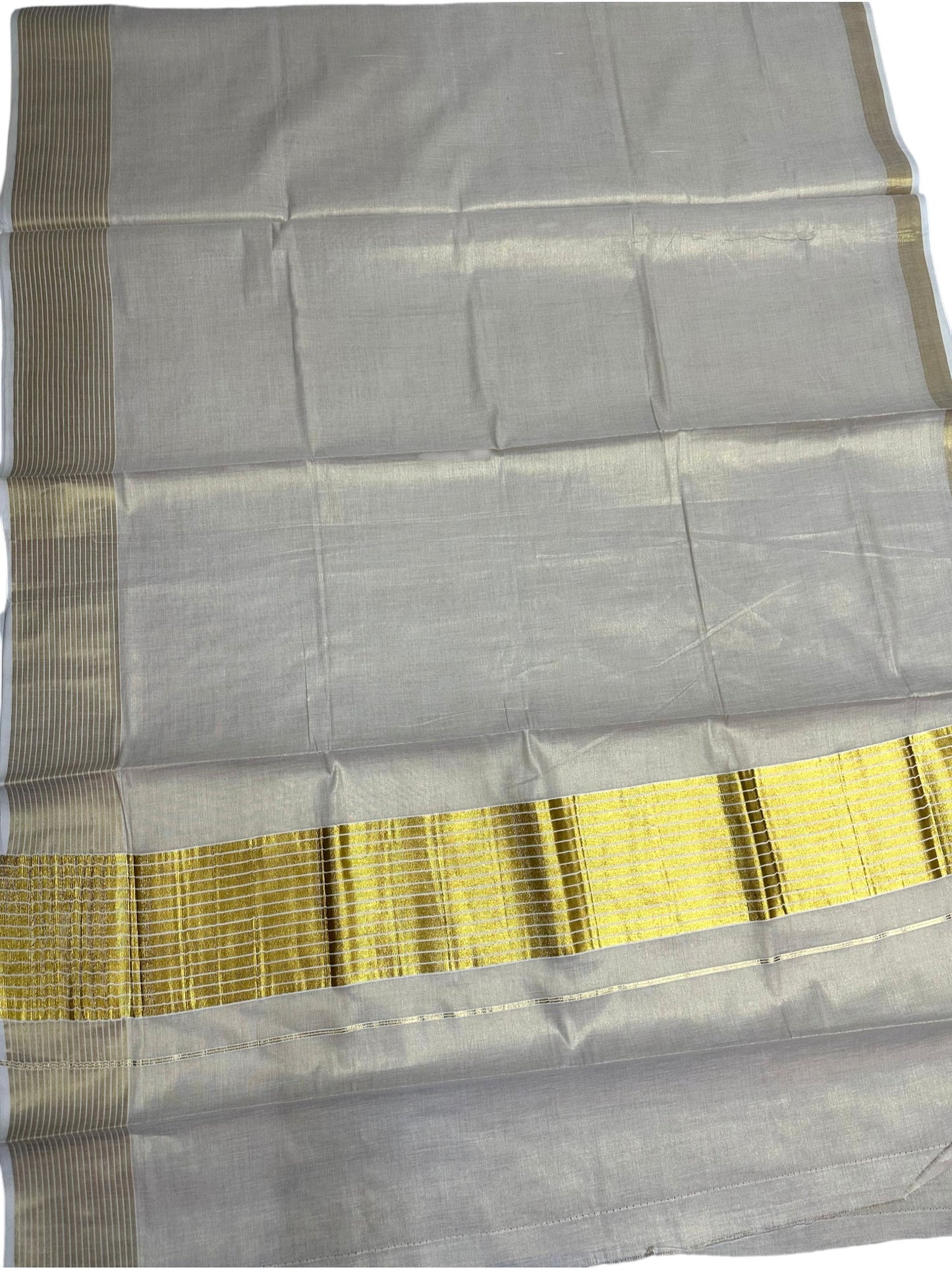 Southloom Kerala Tissue Saree With Kasavu Borders