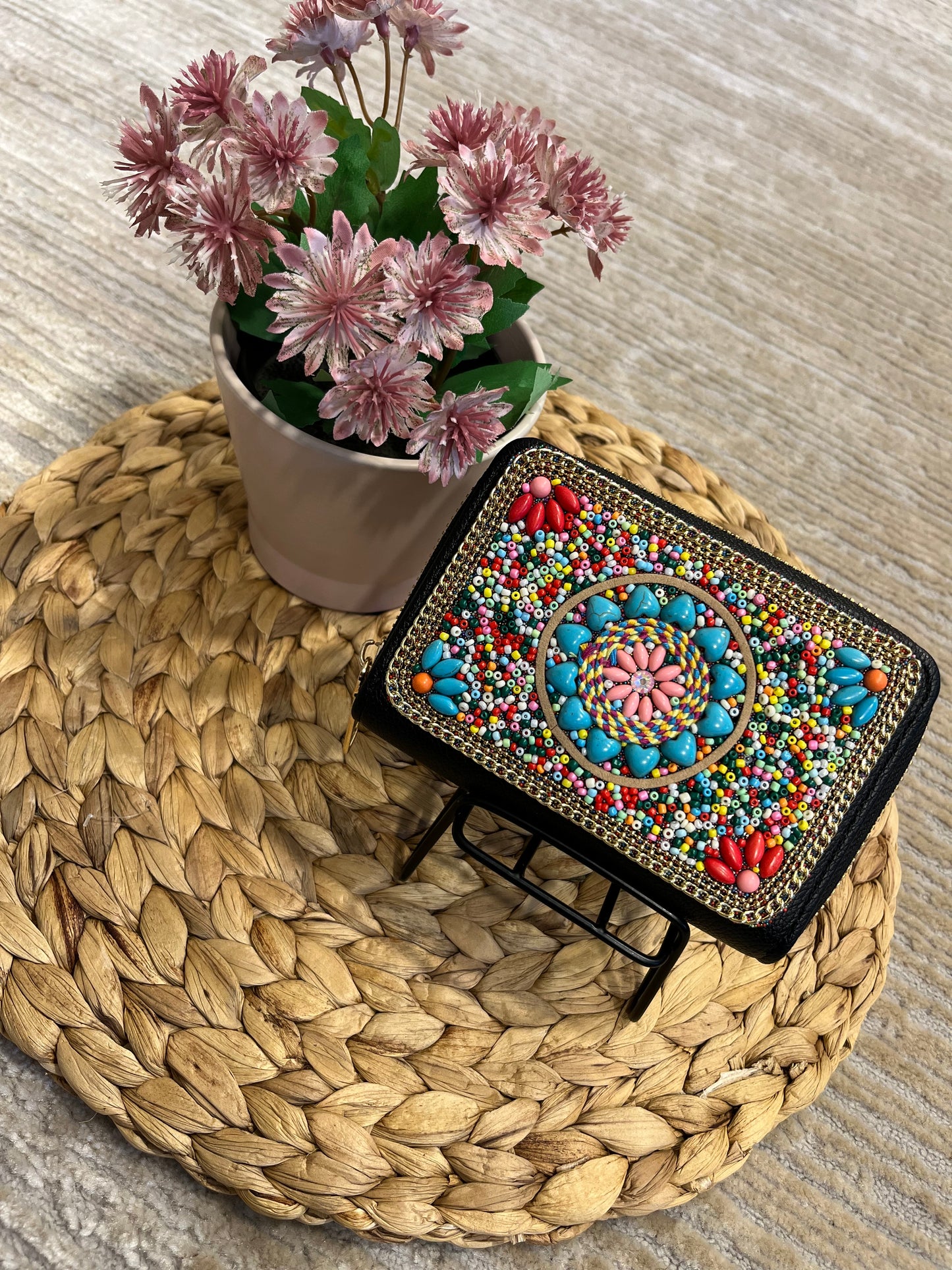 Southloom Handmade Women's Rajasthani Printed Purses & Wallets