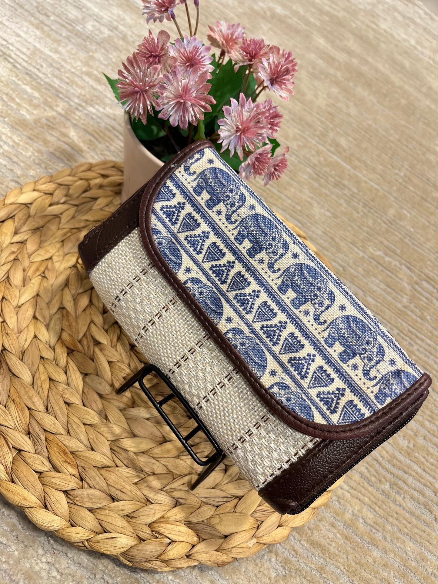 Southloom Handmade Women's Rajasthani Printed Purses & Wallets