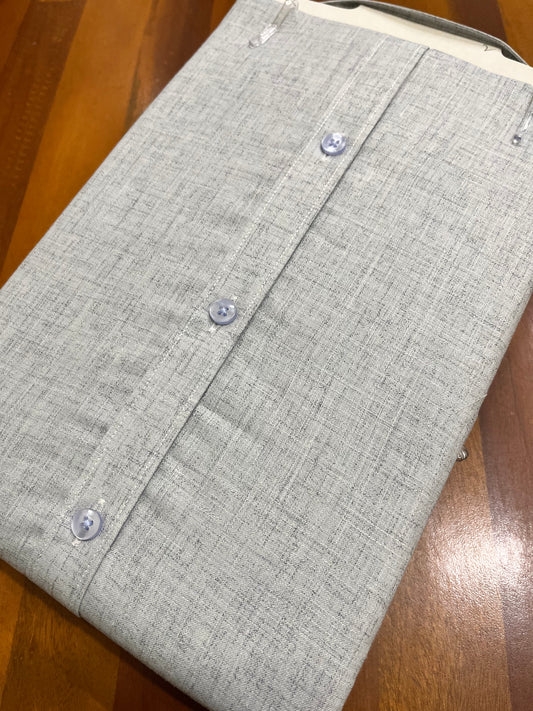 Pure Cotton Grey Shaded Shirt (44 HS)