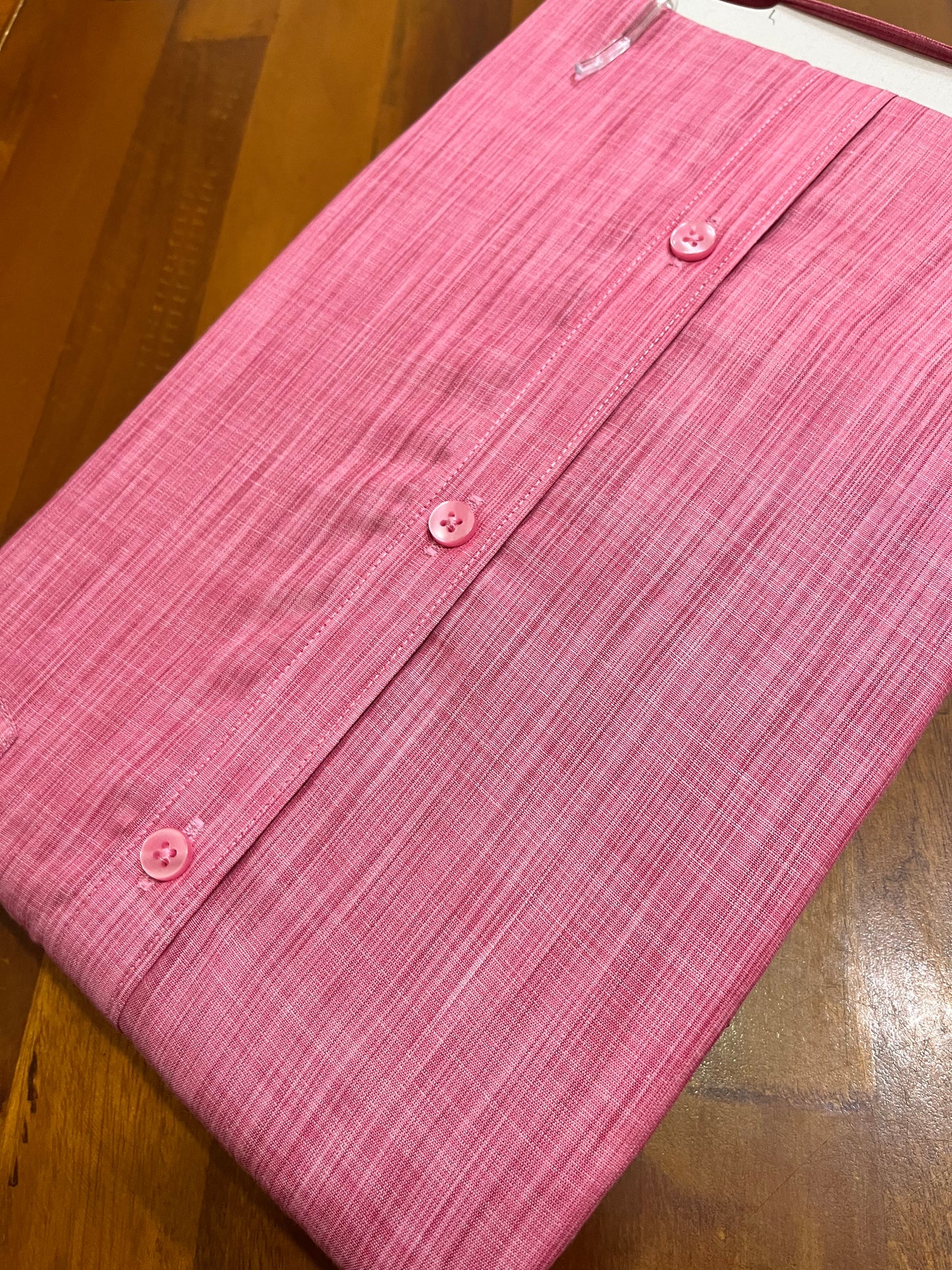 Pure Cotton Rose Shaded Shirt (44 HS)